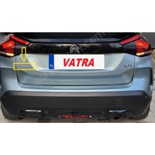 C4 1.5 Bluehdi Feel Bold 2021-2023 Citroen Krom Bagaj Yazısı 3m 3D Abs