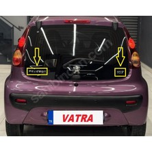 107 1.4 Hdi Urban Move 2010-2013 Uyumlu Peugeot ve 107 Krom Bagaj Yazısı 3m 3D Abs