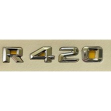 Mercedes Uyumlu Yazı R 420 Krom