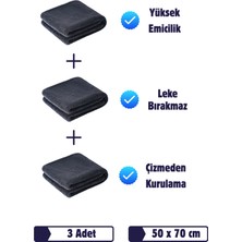Carras Auto 3 Adet Mikrofiber Kalın Oto Kurulama Havlusu 50X70 Cm/ 400 Gsm