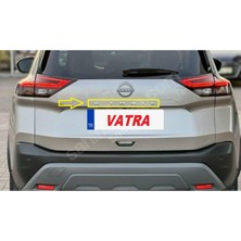 X-Trail 1.5 E-4orce Platinum Premium 2022-2024 Uyumlu Yeni Nesil X-Trail Krom Bagaj Yazısı 3m 3D Abs