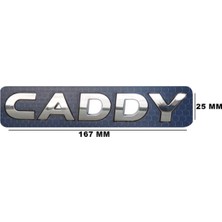 Volkswagen Caddy Bagaj Yazı Amblem