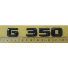 Mercedes Uyumlu Yazı G 350 Siyah