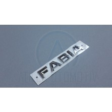 Skoda Fabia Mk3 6V 2015-2020 Uyumlu Bagaj Yazısı