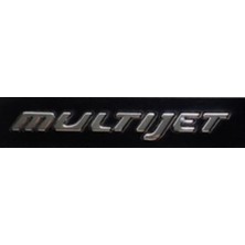 Fiat Uyumlu Multijet Krom Yazı