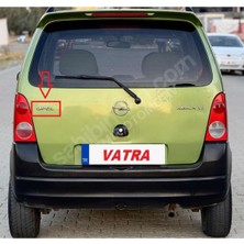 Agila 1.2 Comfort Uyumlu Opel ve Agila Krom Bagaj Yazısı 3m 3D Abs