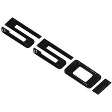 Bmw Uyumlu 550 I Piano Black Bagaj Yazısı