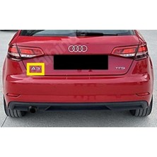 Audi Uyumlu A3 Krom Bagaj Yazısı 3m 3D Abs