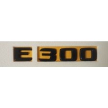 Mercedes Uyumlu Yazı E 300 Siyah