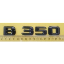 Mercedes Uyumlu Yazı B 350 Siyah