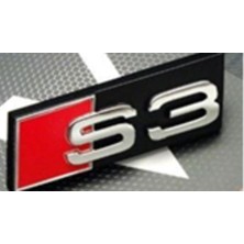 S3 Krom Ön Panjur Yazısı 3A 3D 3ABS