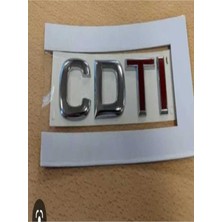 Opel Cdtı Çift Kırmızı Bagaj Yazısı