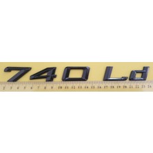 Bmw Uyumlu 740 Ld Siyah Yazı