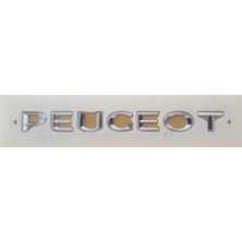 Peugeot Uyumlu Peugeot Krom Yazı 20*230 mm