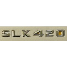 Mercedes Uyumlu Yazı Slk 420 Krom