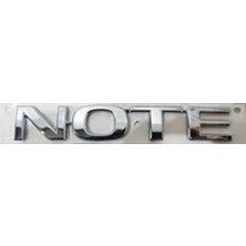 Nissan Uyumlu Note Yazı Krom