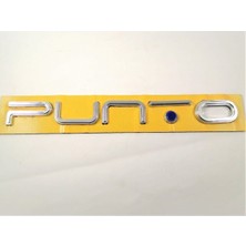Fıat Punto Bagaj Yazısı Mavi Yeni Model 195MM-20MM
