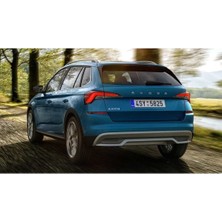 Skoda Kamiq Krom Abs 3m 3D Bagaj Yazı Logo Uyumlu