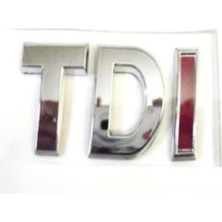 Volkswagen Tiguan 2016 - 2020 Tdi Arka Bagaj Yazısı