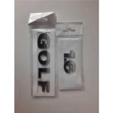 Golf 1.6 Bagaj Yazısı 2ADET- Yüksek Kalite (551946616)