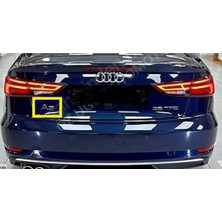 Audi Uyumlu A3 Krom Bagaj Yazısı 3m 3D Abs