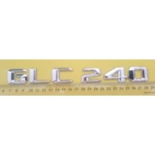 Mercedes Uyumlu Yazı Glc 240 Krom