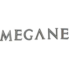 Megane 2 Yazı Arka Bagaj Yazısı Krom Megane Bagaj Yazı
