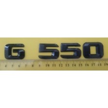 Mercedes Uyumlu Yazı G 550 Siyah