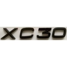 Volvo Uyumlu XC30 Siyah Yazı