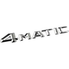 Mercedes Uyumlu Yazı 4matıc 2014-2016 Y.m Krom