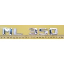 Mercedes Uyumlu Yazı ml 350 Krom