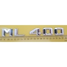 Mercedes Uyumlu Yazı ml 400 Krom