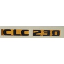 Mercedes Uyumlu Yazı Clc 230 Siyah