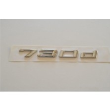 Bmw F01 F02 Arka Bagaj Yazısı Krom