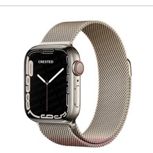 MobaxAksesuar Apple Watch 44/45/46/49mm Kordon Milano Loop Metal Kordon 2/3/4/5/6/se/7/8/9/10/11/ultra