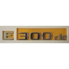 Mercedes Uyumlu Yazı E 300 De Krom