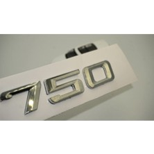Bmw 750 Bagaj Krom Abs 3m 3D Yazı Logo Ürün