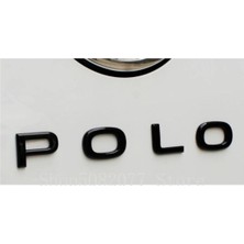 Volkswagen Polo Bagaj Yazı Abs Siyah Renk Volkswagen Polo Rear Trunk Lettering Abs Black Color