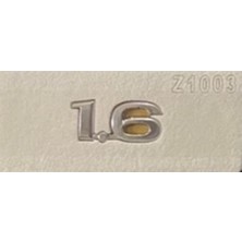 Opel Uyumlu 1.6 Krom Yazı