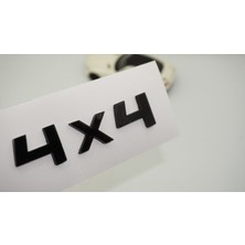 4x4 Yeni Nesil Bagaj Siyah Logo Arma Volkswagen Ile Uyumlu