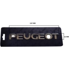 Peugeot Arka Bagaj Yazısı 8665.PW