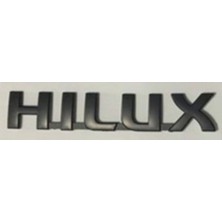 Toyota Uyumlu Hılux E.M.32*2000 mm 2006-2020 Bagaj Yazısı Siyah