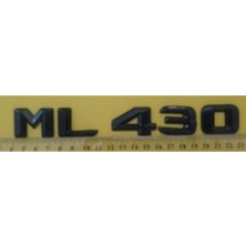 Mercedes Uyumlu Yazı ml 430 Siyah