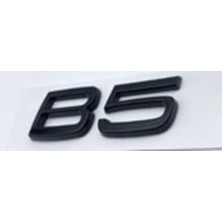 Volvo Uyumlu B5 Siyah Yazı