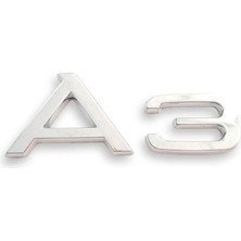 Audi A3 2004-2022 Arka Bagaj Kapağı A3 Model Yazısı 8P0853741