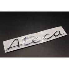 Ateca Uyumlu Yeni Nesil Krom Bagaj Yazısı