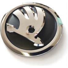 5JA853621 Skoda Octavia Octavia Ön Kaput Arma Amblem 90MM 2013-2016 Model Arası Araçlara Uyumlu