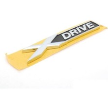 Bmw Xdrive E70 Arka Bagaj Yazısı Armasi Logosu Krom