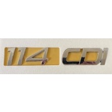 Mercedes Uyumlu Yazı 114 Cdı