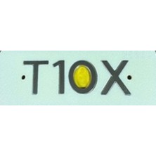 Togg Uyumlu T10X Krom Yazı